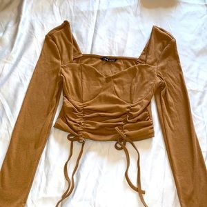 Cute Brown Blouse